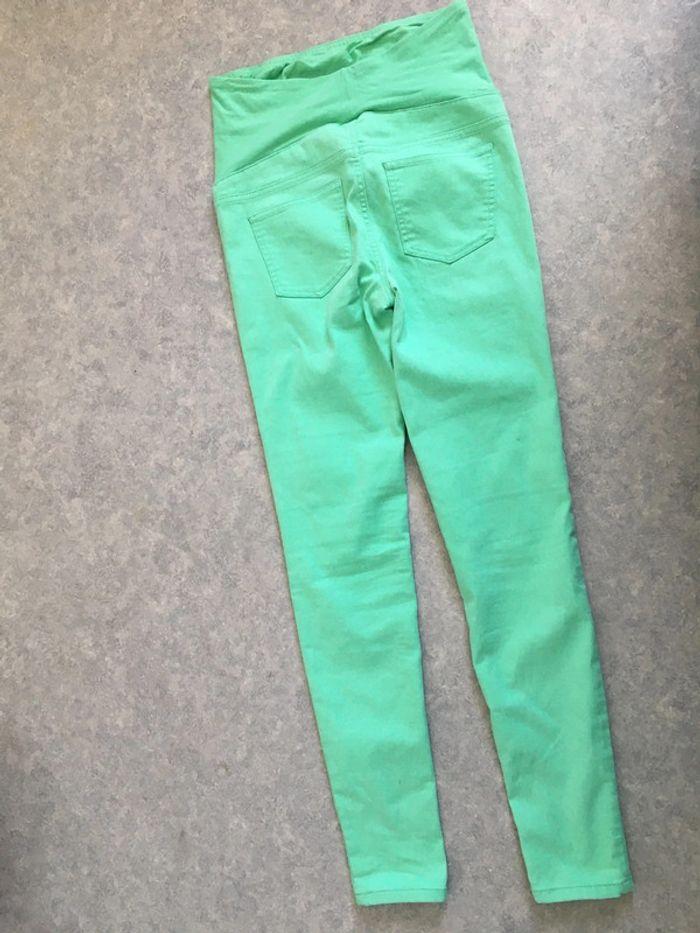 pantalon menthe - photo numéro 2