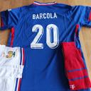 Maillot Barcola France taille 13/ 14 ans modèle Euro 2024