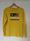 Tee shirt manches longues M ralph lauren jaune