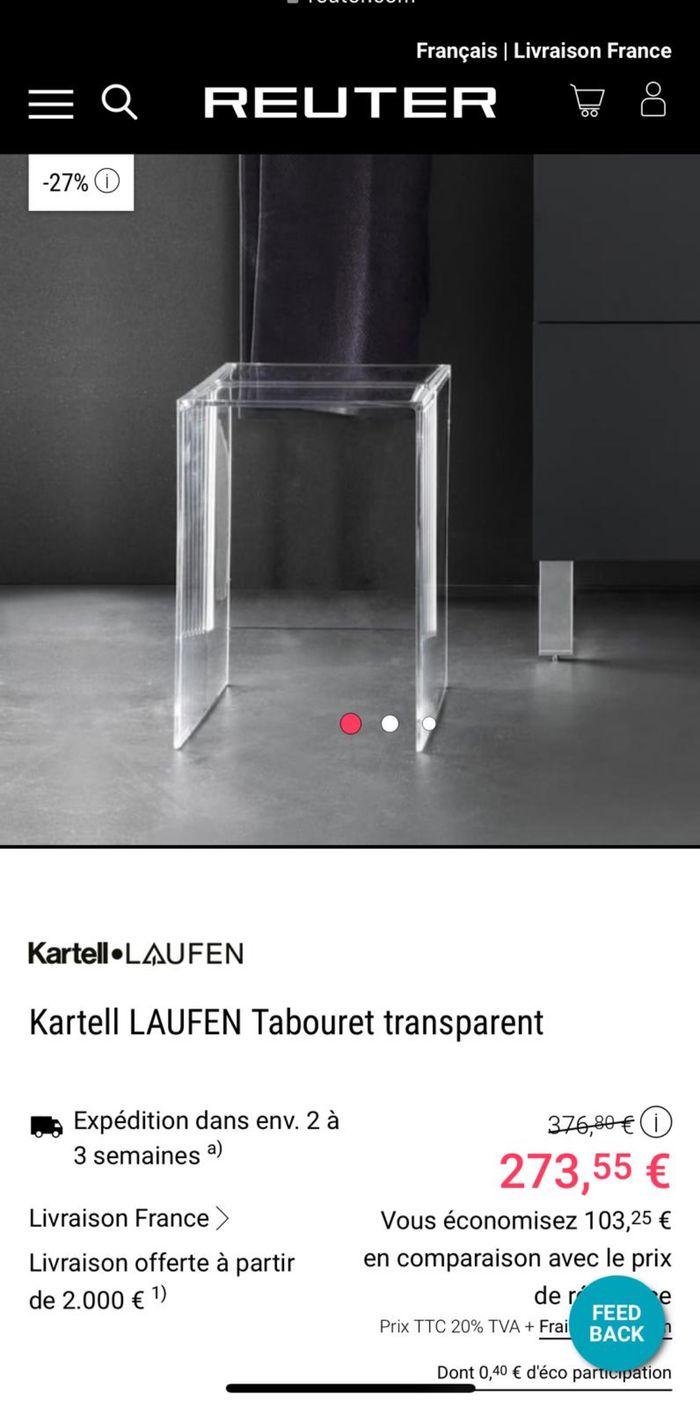 Tabouret Kartell - photo numéro 4