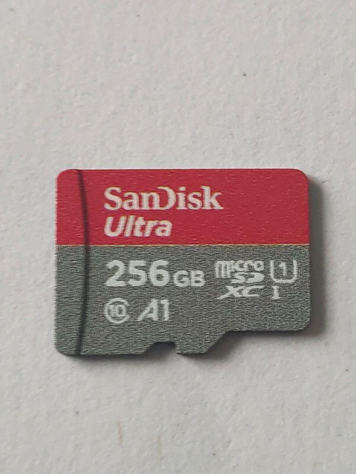 Carte micro SD SanDisk Ultra 256go - photo numéro 1