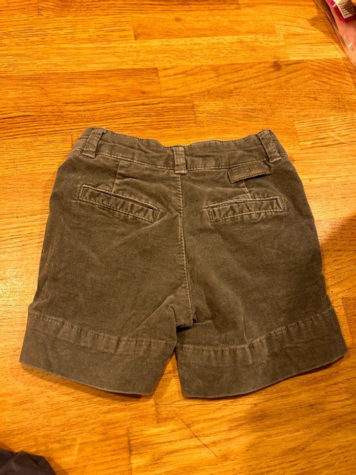 Short velours gris okaidi - photo numéro 4