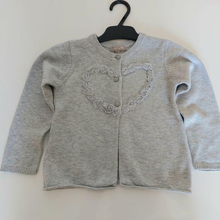 Gilet gris 2 ans - photo numéro 2