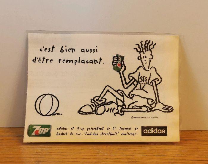 Ancienne petite publicité Adidas fido dido - photo numéro 3