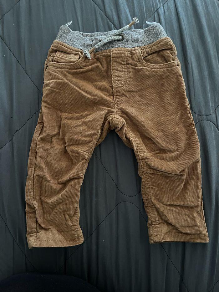 Pantalon 12 mois doublé chaud - photo numéro 1