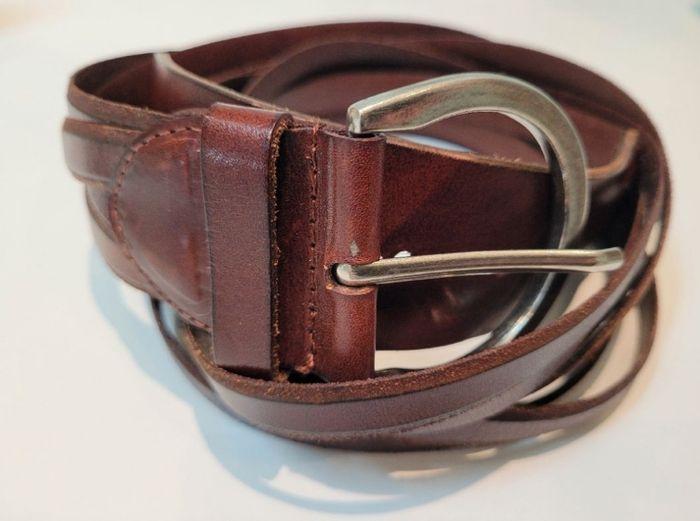 Ceinture en cuir de vachette - photo numéro 9