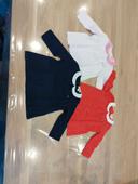 Lot de 3 t-shirt manches longues