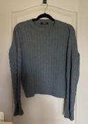 Pull oversize gris taille 36