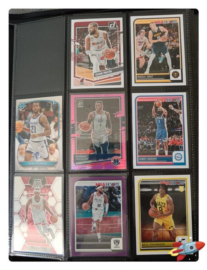 Lot 8 cartes Basketball - photo numéro 1