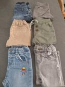 Lot 6 pantalons