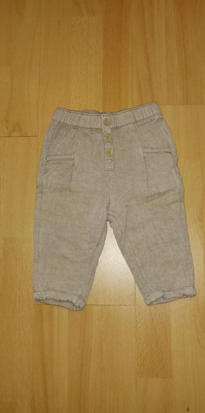 Pantalon léger Kiabi 12 mois - photo numéro 1