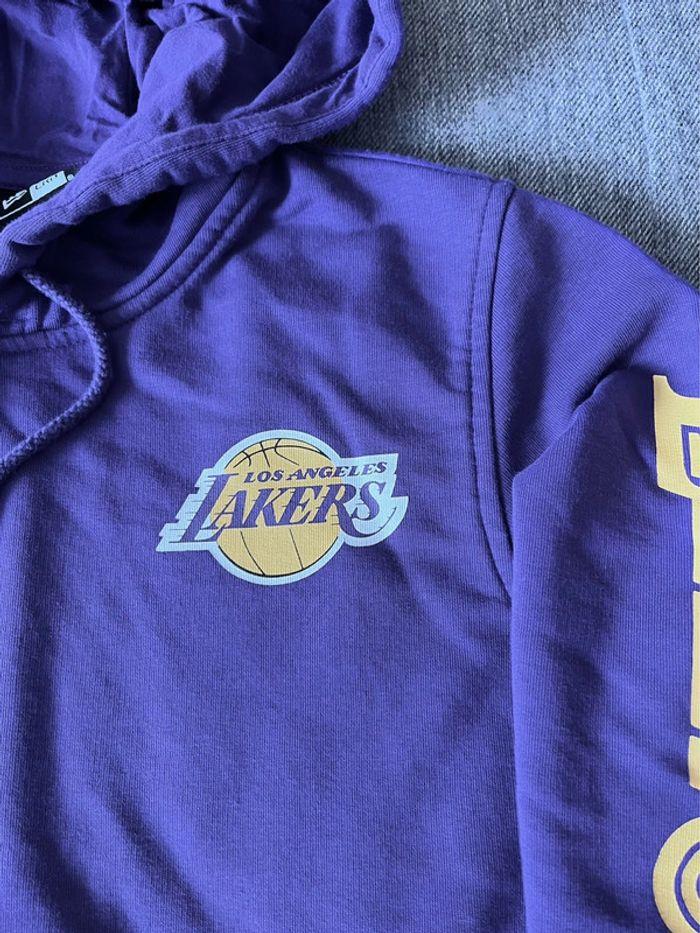 Sweat à capuche unisex les Lakers de Los Angeles New Era - photo numéro 4