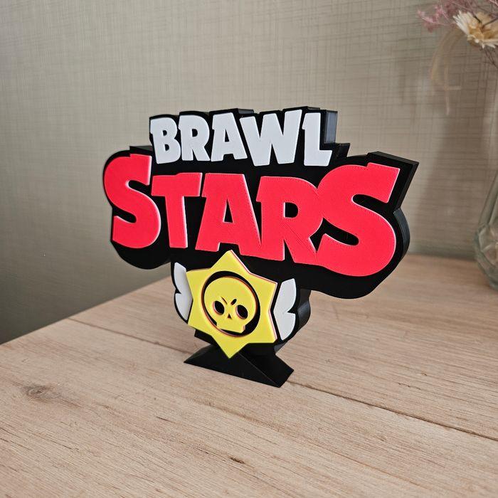 Figurine logo Brawl Stars 17x13cm FanArt - photo numéro 2