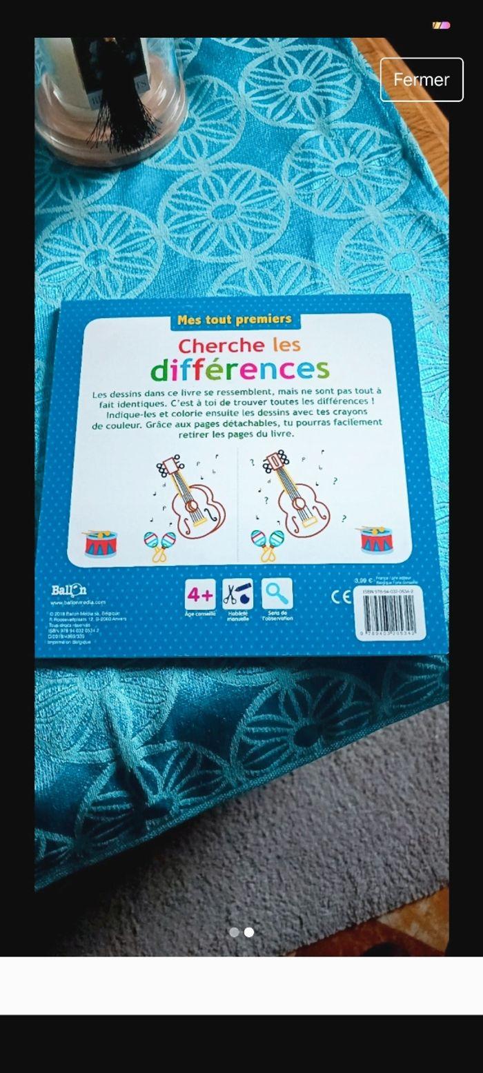 Livre cherche les differences - photo numéro 2