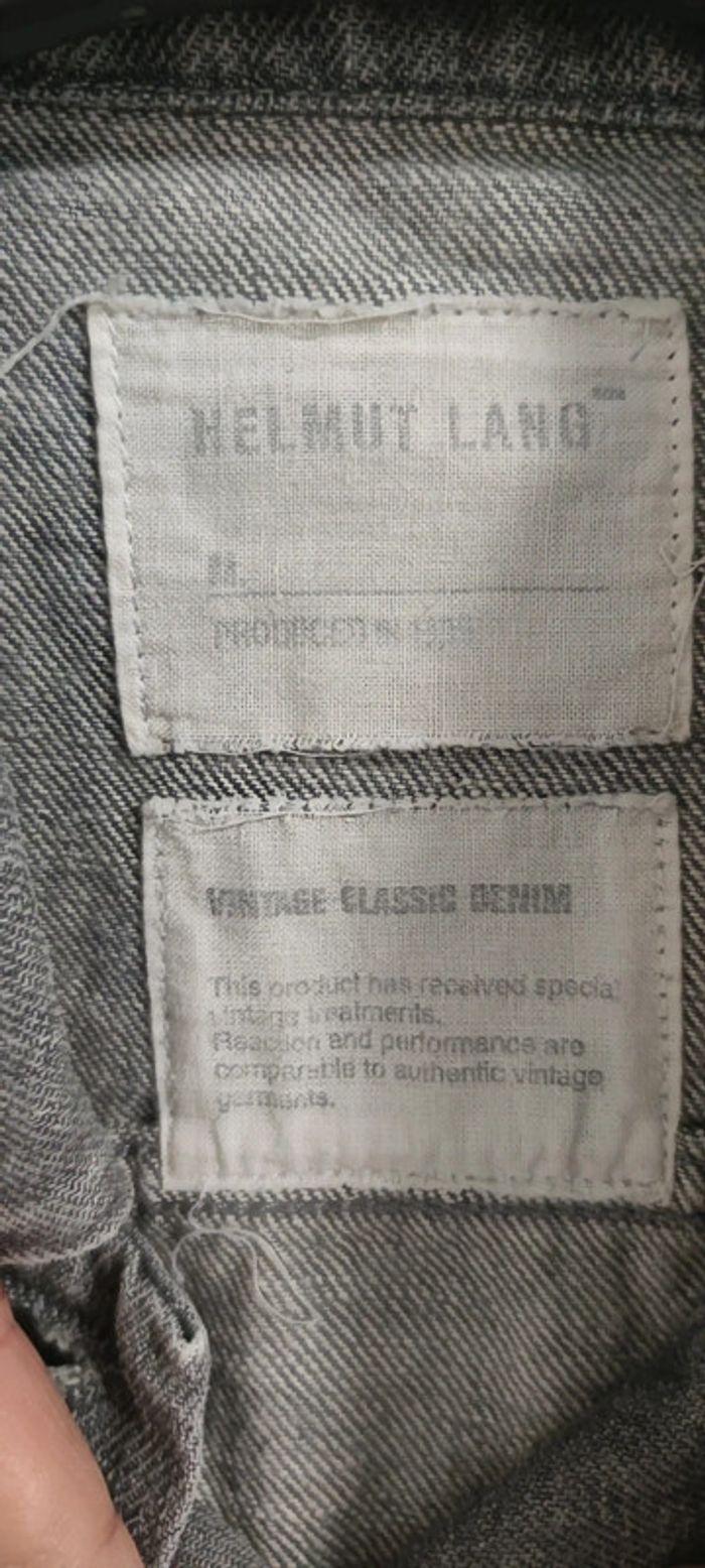 Veste en jean Helmut Lang vintage - photo numéro 3