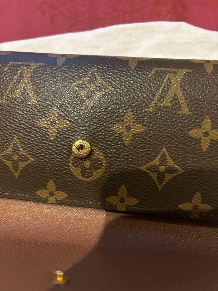 Porte feuille Louis Vuitton avec porte carte - photo numéro 3