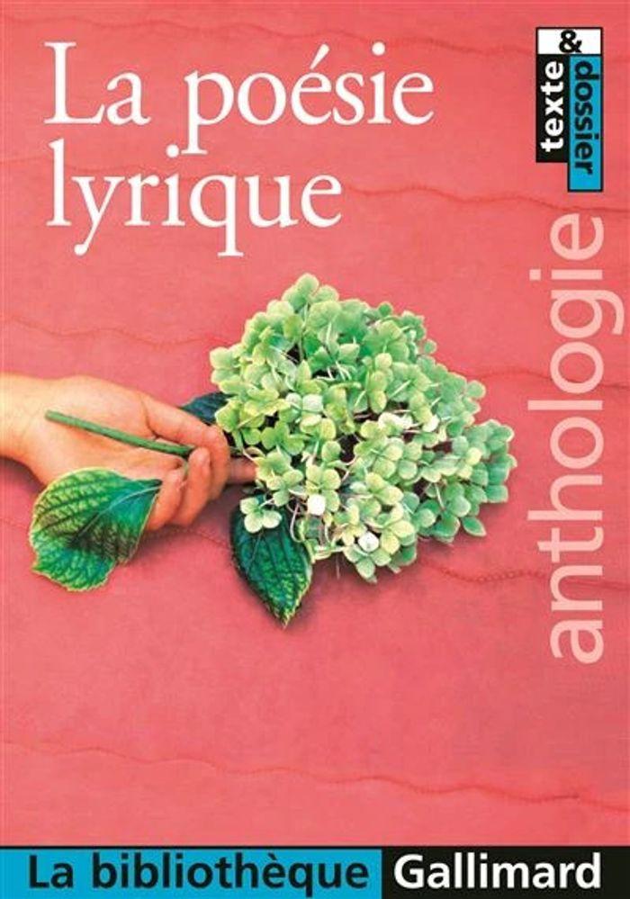 livre La poésie lyrique par Collectifs