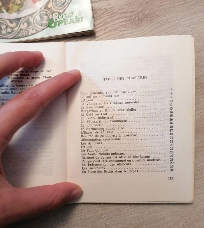 lot 3 livres anciens de recette végétarienne - photo numéro 3