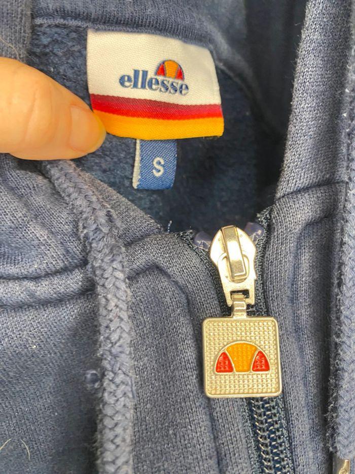 Sweat à capuche tricolore Ellesse taille S / 36 - photo numéro 17