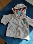 Gilet zip bébé 12 mois • DPAM