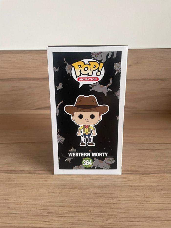 Figurine Funko Pop Rick et Morty : Western Morty 364 2018 Summer Convention Limited Edition - photo numéro 4