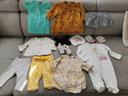 Lot de 14 pièces vêtements enfant fille taille 3 mois