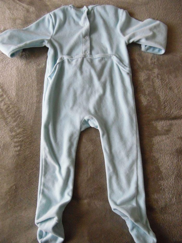 Pyjama bleu, 1 pièce, taille 3 ans (94cm). - photo numéro 4