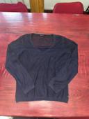 Pull bleu marine « bonobo » taille L col en V