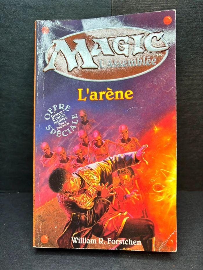 Livre roman fantasy rp donjon Magic MTG , l’arène - photo numéro 1