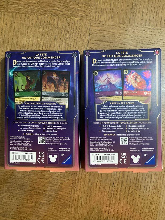 Lot de 2 packs Lorcana - photo numéro 3