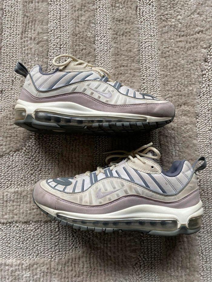 Nike Air Max 98 Violet Ash - photo numéro 1