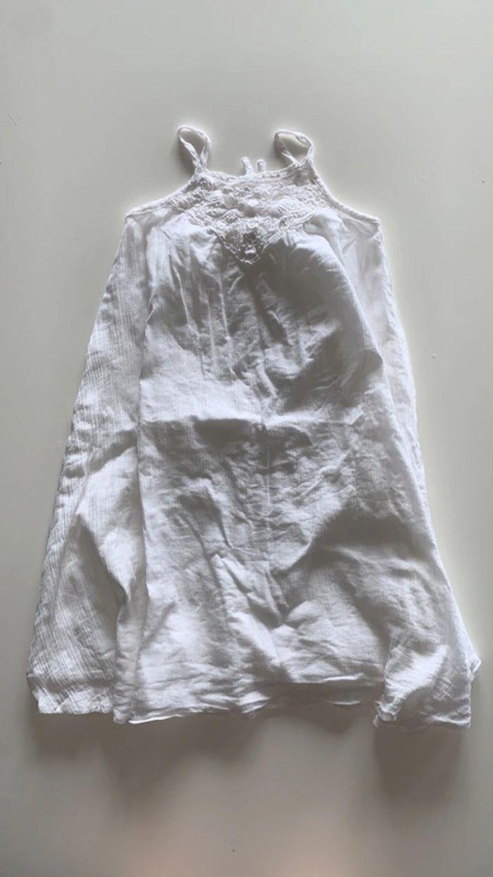 Robe blanche coton Creeks 6 ans - photo numéro 1