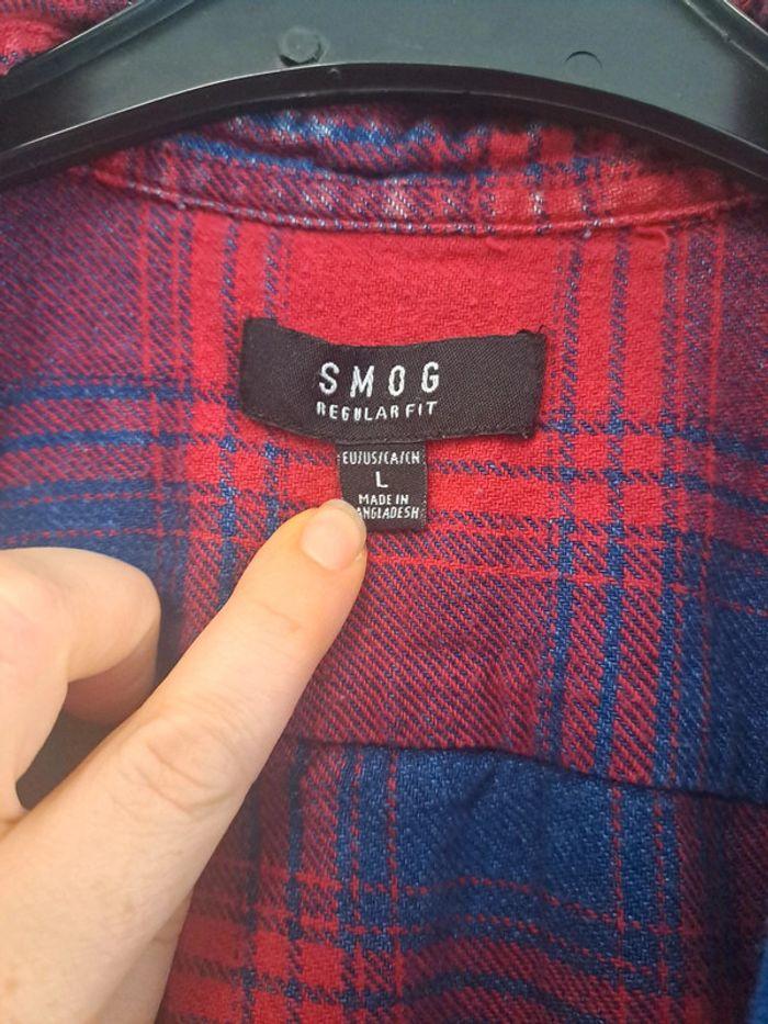 Vends chemise mix SMOG Taille L - photo numéro 2