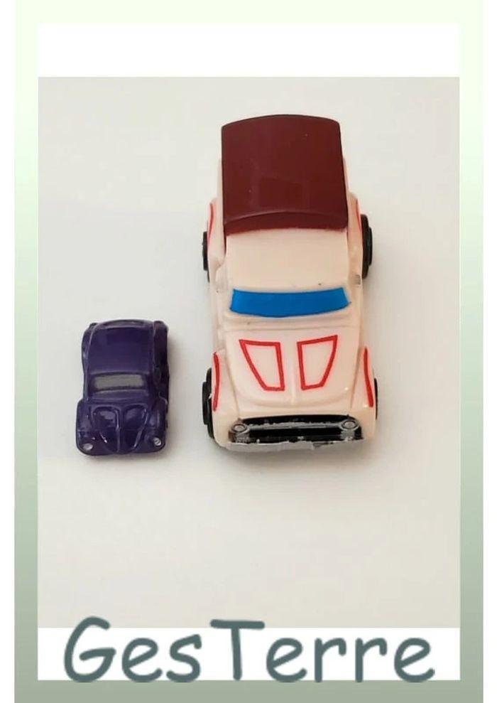 Véhicule miniature Micro machines Galoob Ford Pick-up et mini VW Beetle - photo numéro 3