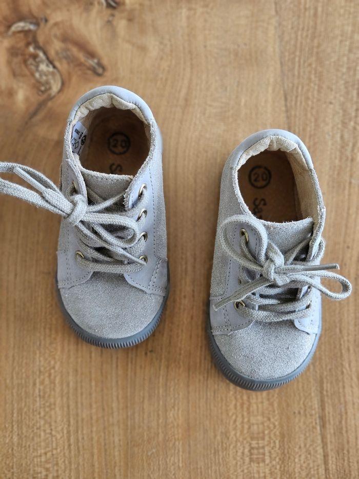 Chaussures à lacets bébé fille - photo numéro 4