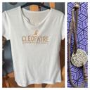 tee shirt Cleopatre et son bracelet