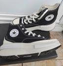 Converse noir plateforme legacy