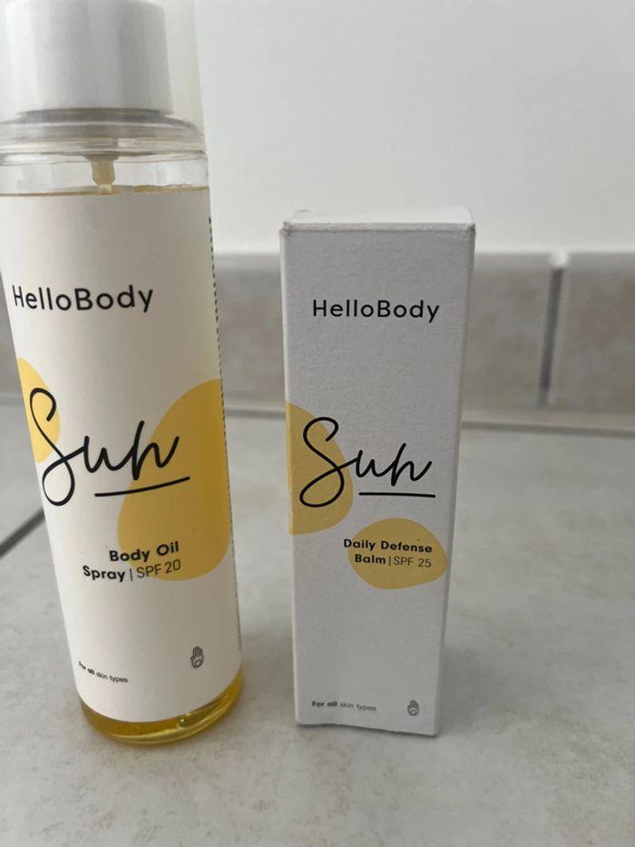 Lot de 2 produits de la gamme Sun de Hello Body - photo numéro 3