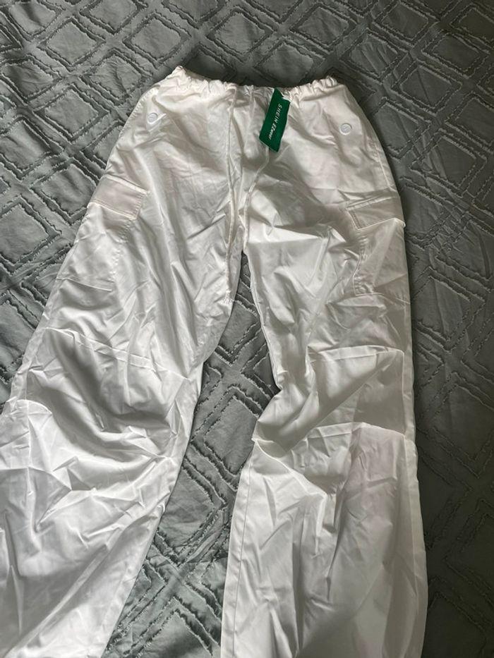 Pantalon cargo blanc - photo numéro 4