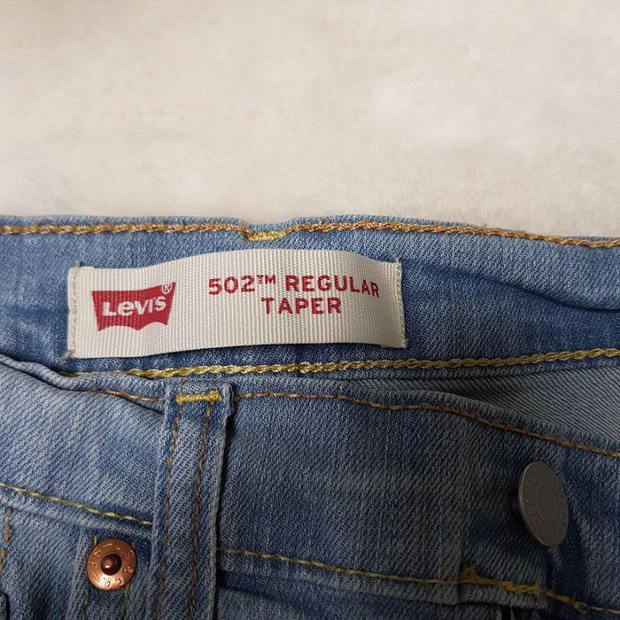 Jean Levi's 502 Regular Taper W28 L28 Bleu - photo numéro 9