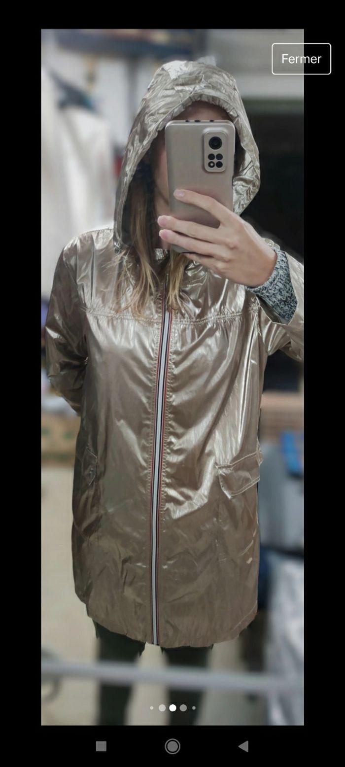 Imperméable champagne/doré Escandelle - photo numéro 5