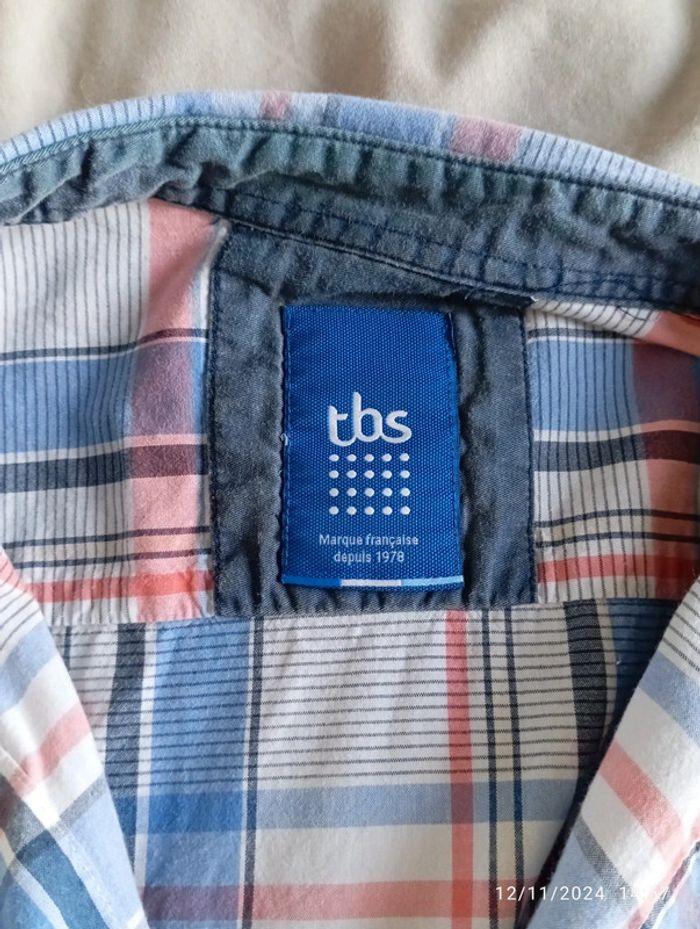 Chemise manches courtes homme TBS - photo numéro 9