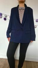 Blazer bleu marine Zara - Taille S