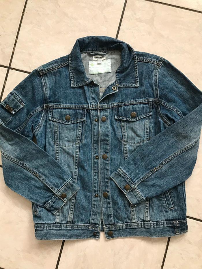 Veste en jean 12 ans Vertbaudet comme neuve garçon - photo numéro 4