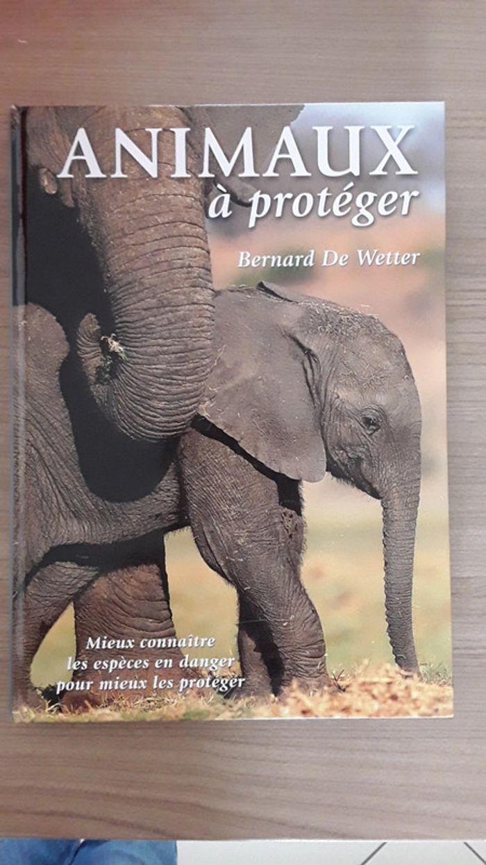 Animaux a protéger livre - photo numéro 1