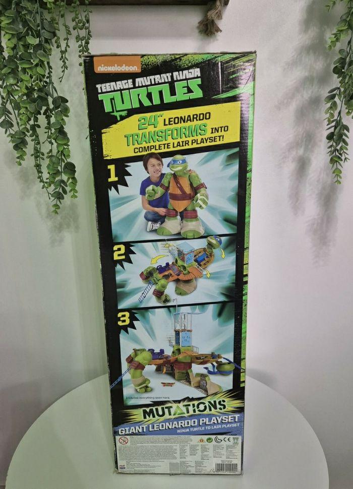 Tortue Nina playset mutation Leonardo géant mega air  de jeu - photo numéro 2