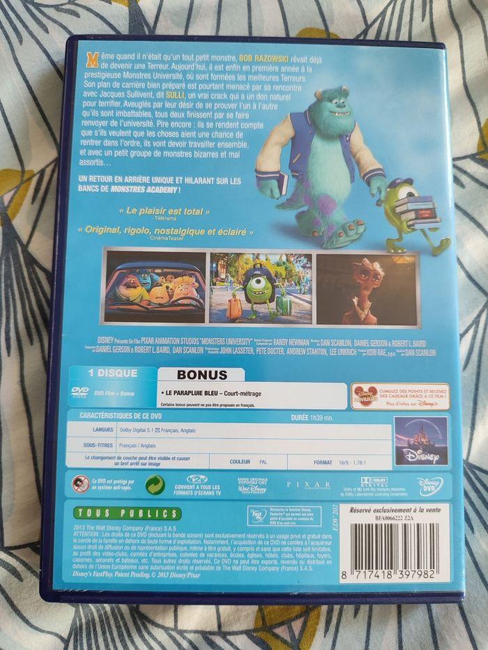 A saisir : DVD Disney  " monstres academy " ( bien lire) - photo numéro 2