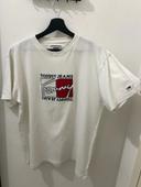 T-shirt blanc tommy jeans taille M