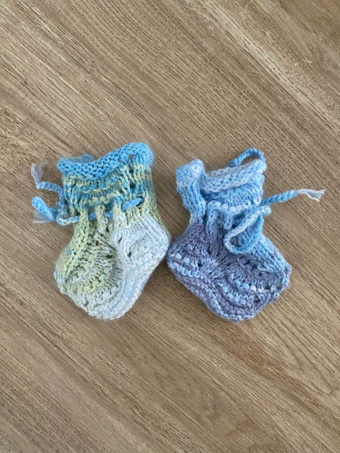 Chaussons en crochet - photo numéro 2