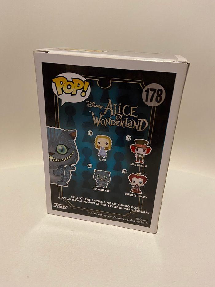 Funko pop disney alice wonderland - cheshire cat flocked 178 - photo numéro 3